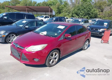 2014 Ford Focus Se z USA, uszkodzony, nr VIN 1FADP3F25EL390340